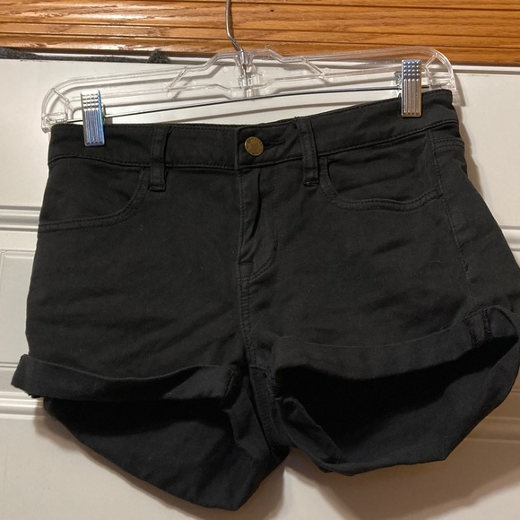 Bullhead Classic Black Women's Shorts 26 - Picture 2 of 5